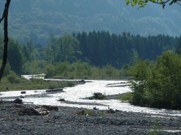 Nicht in Alaska oder sonstwo....nein! NOCH hier in Vorarlberg an der Alfenz in Innerbraz.